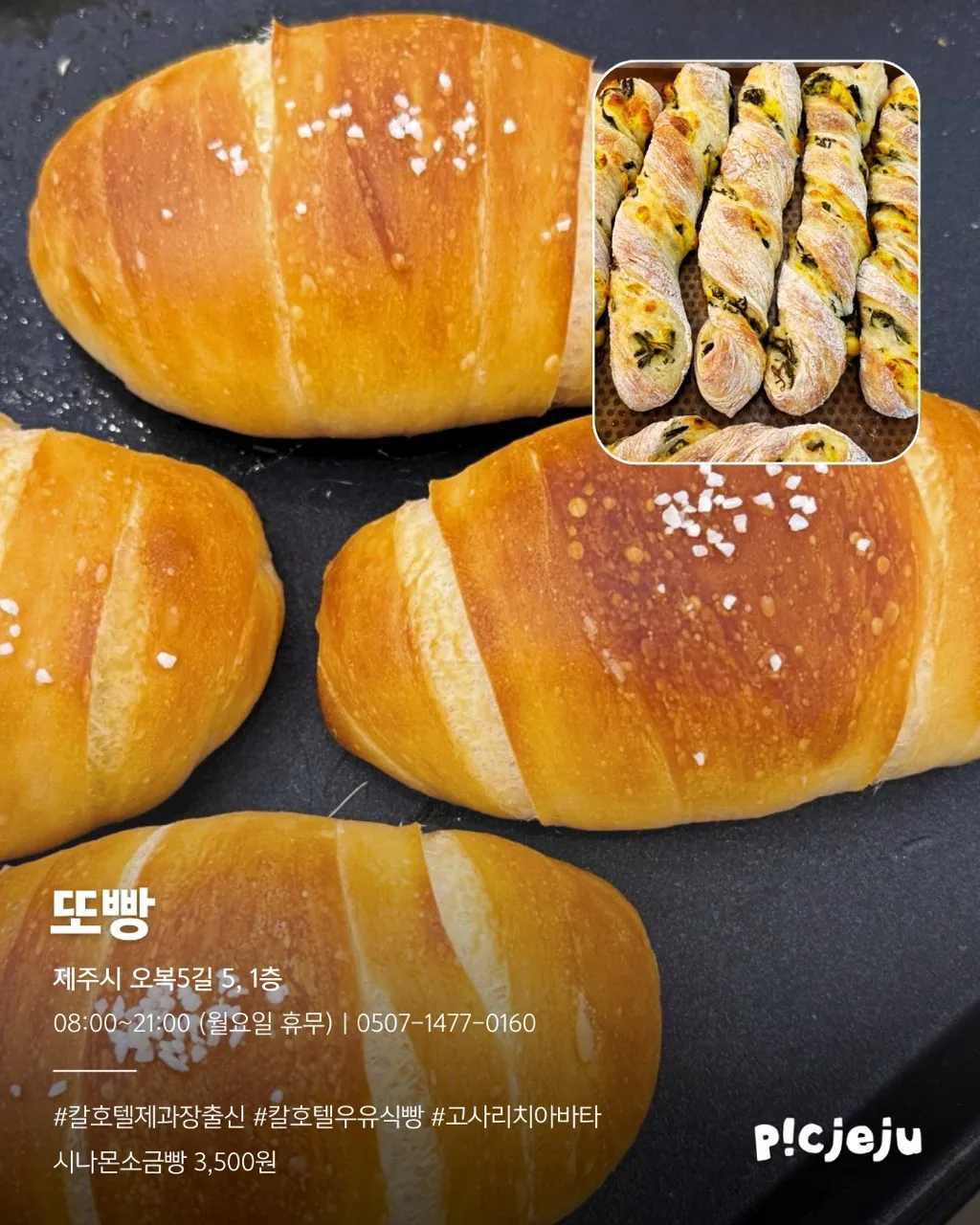 제주 로컬 추천 빵지순례 : 소금빵편 🥐 이미지 4