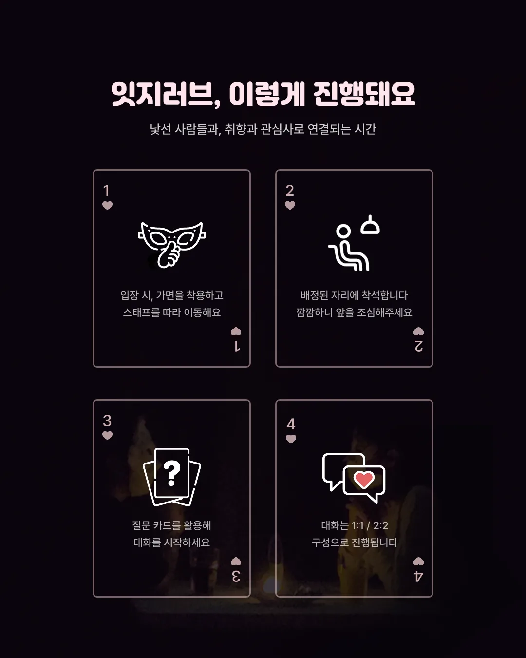 [잇지제주x소파] 12/28(일) 어둠 속 익명 대화 이미지 6