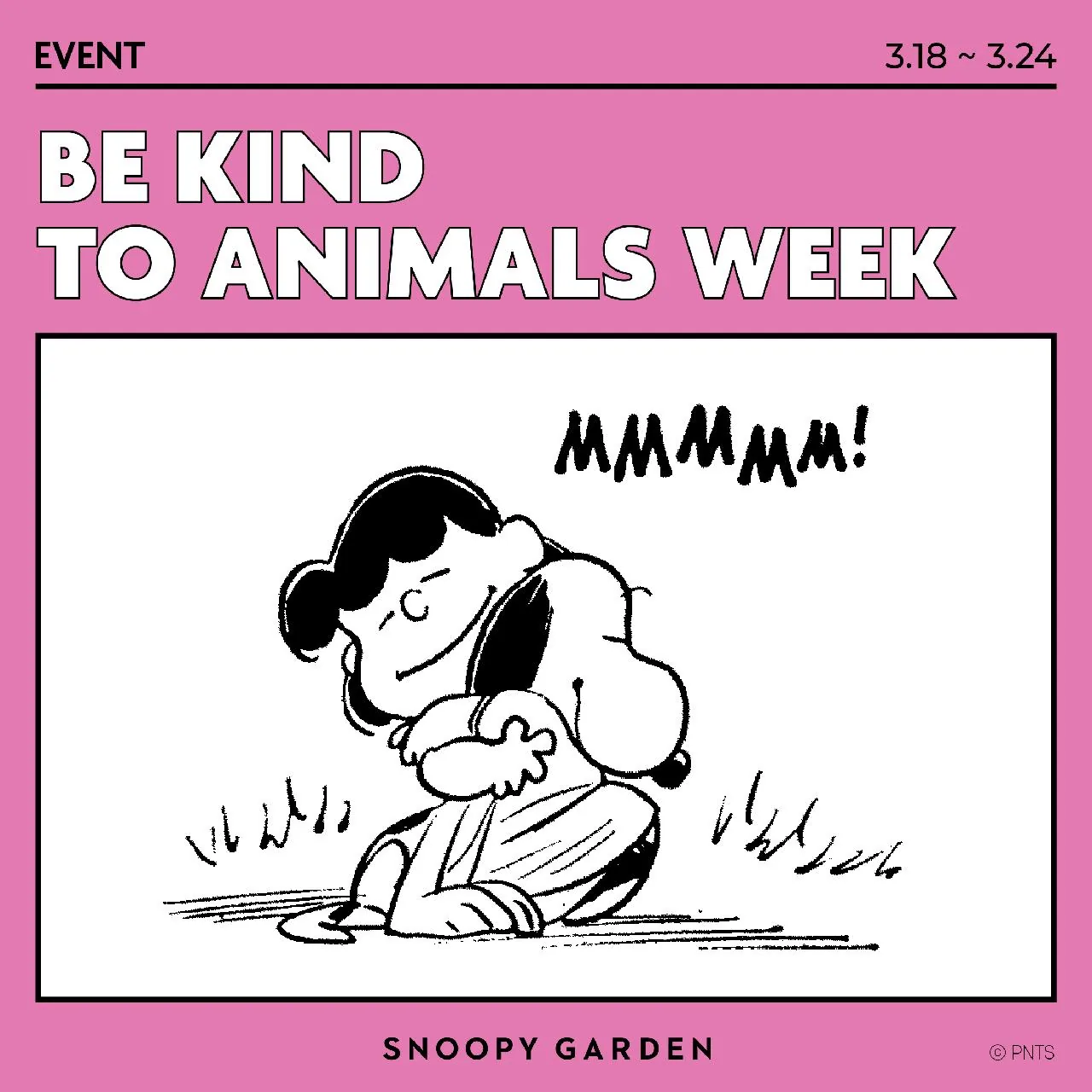 <스누피가든 BE KIND TO ANIMALS WEEK> @반려동물 동반주간