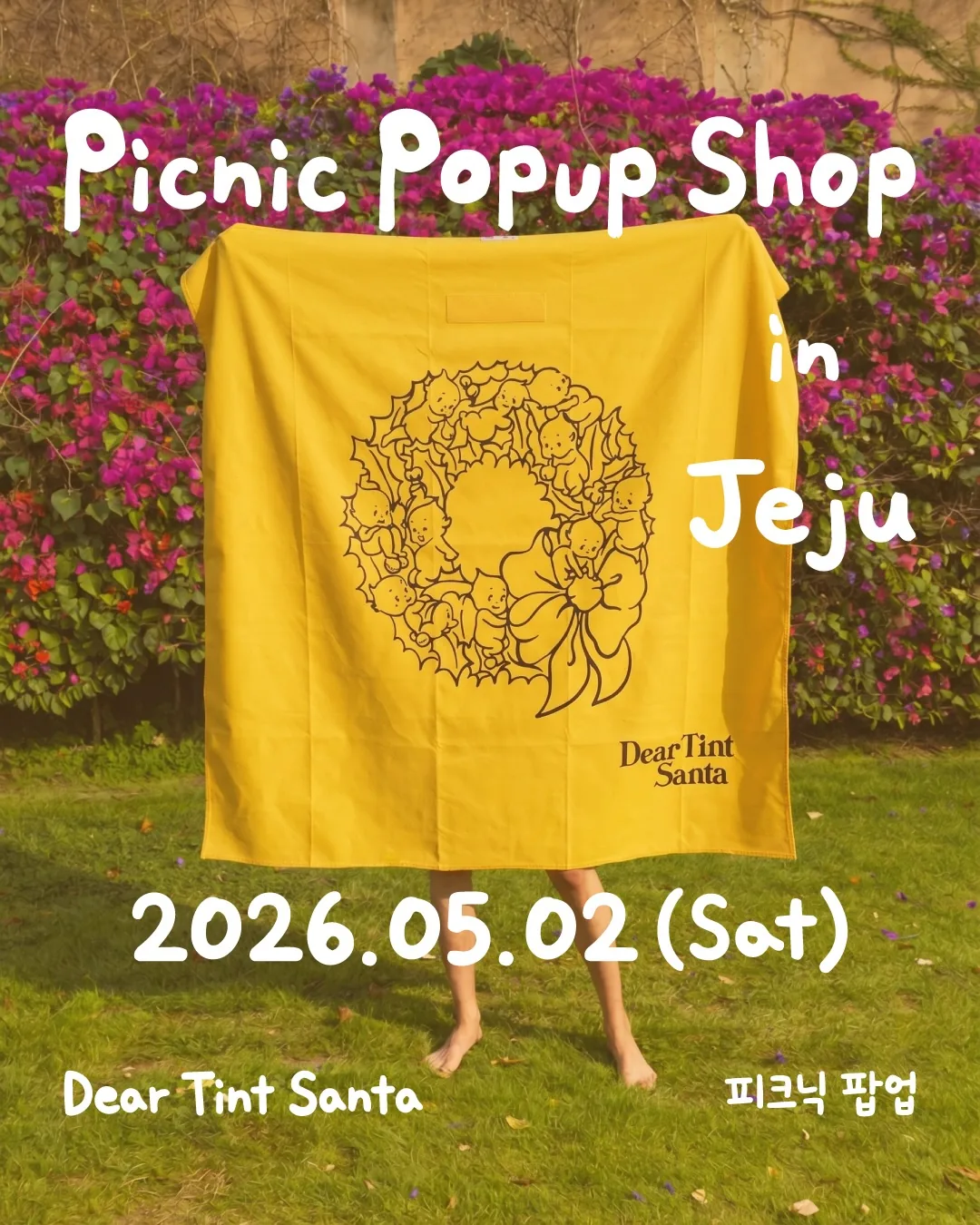 디어틴트산타 피크닉 팝업 in JEJU