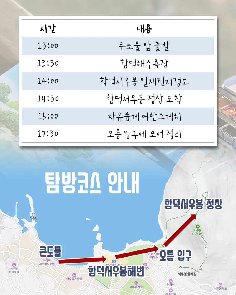 리모 작가와 함께 하는 그림산책 with 초록길벗 함덕 해설 이미지 3