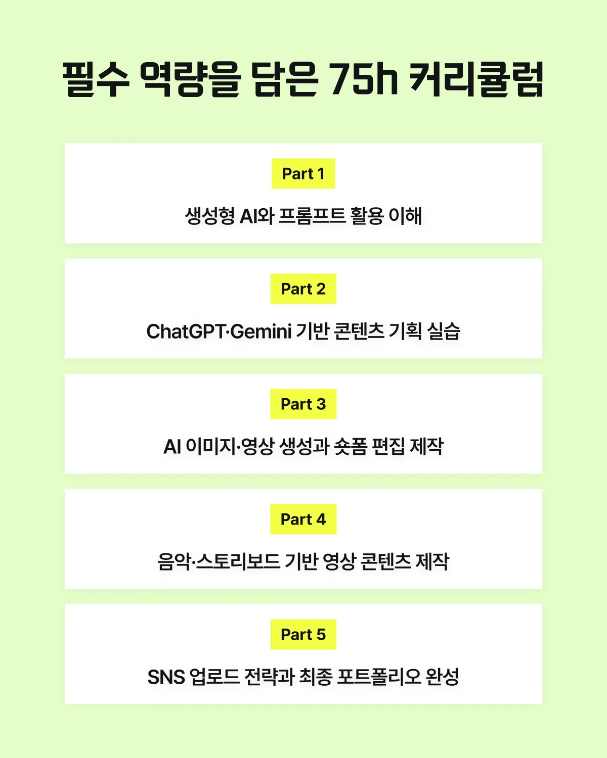 <제주관광 부스트업 AI 콘텐츠 창작소> 1회차 모집 이미지 5