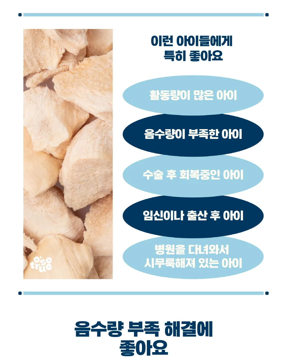 [오소트루] 제주 청키 닭가슴살 동결건조 트릿 60g